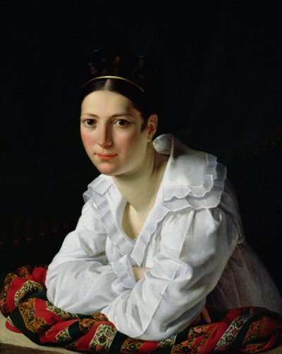 Madame Claude Marie Dubufe (1793-1837) by Claude Marie Dubufe